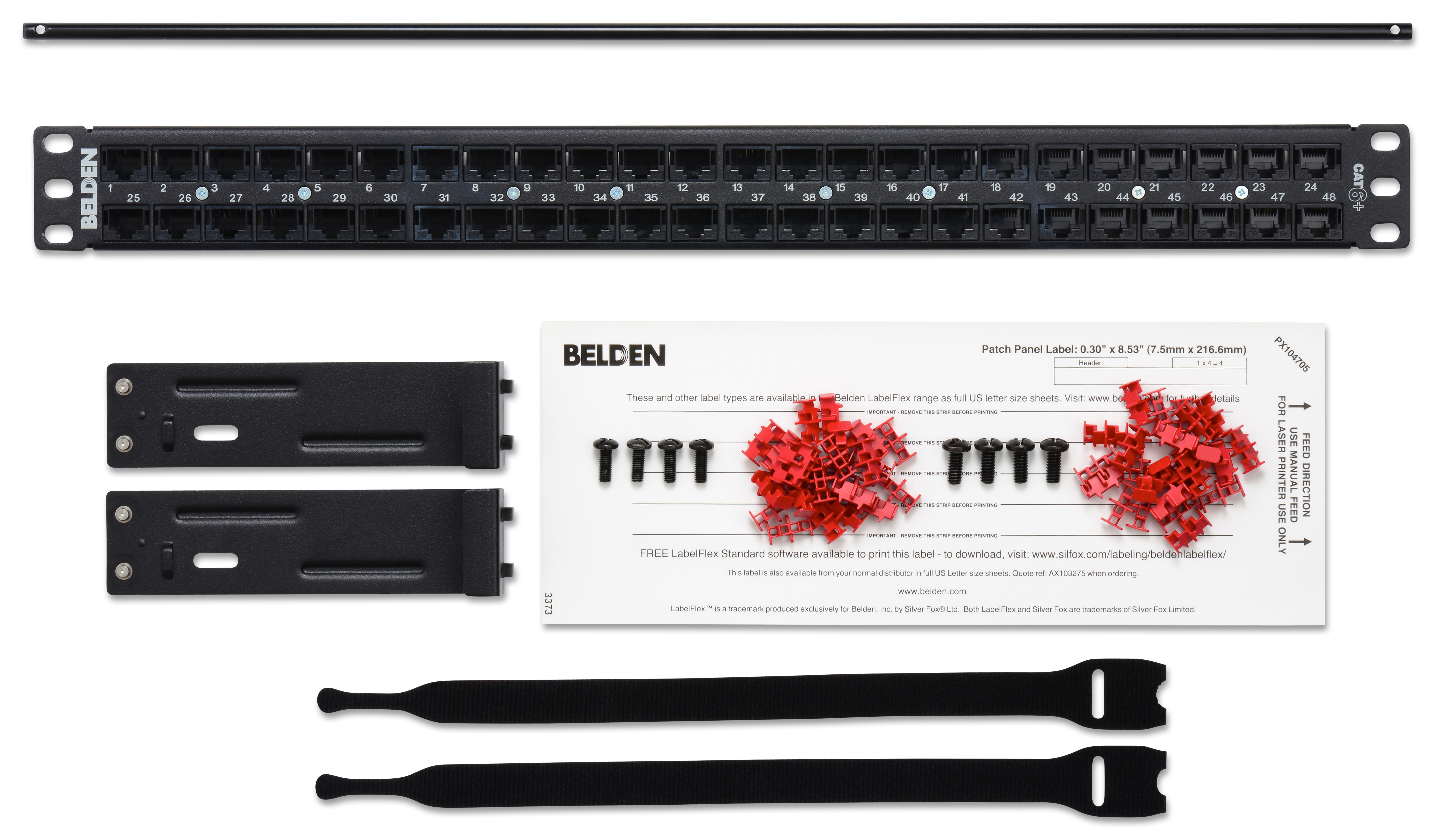 CAT 6 超高清 PP 48 1U