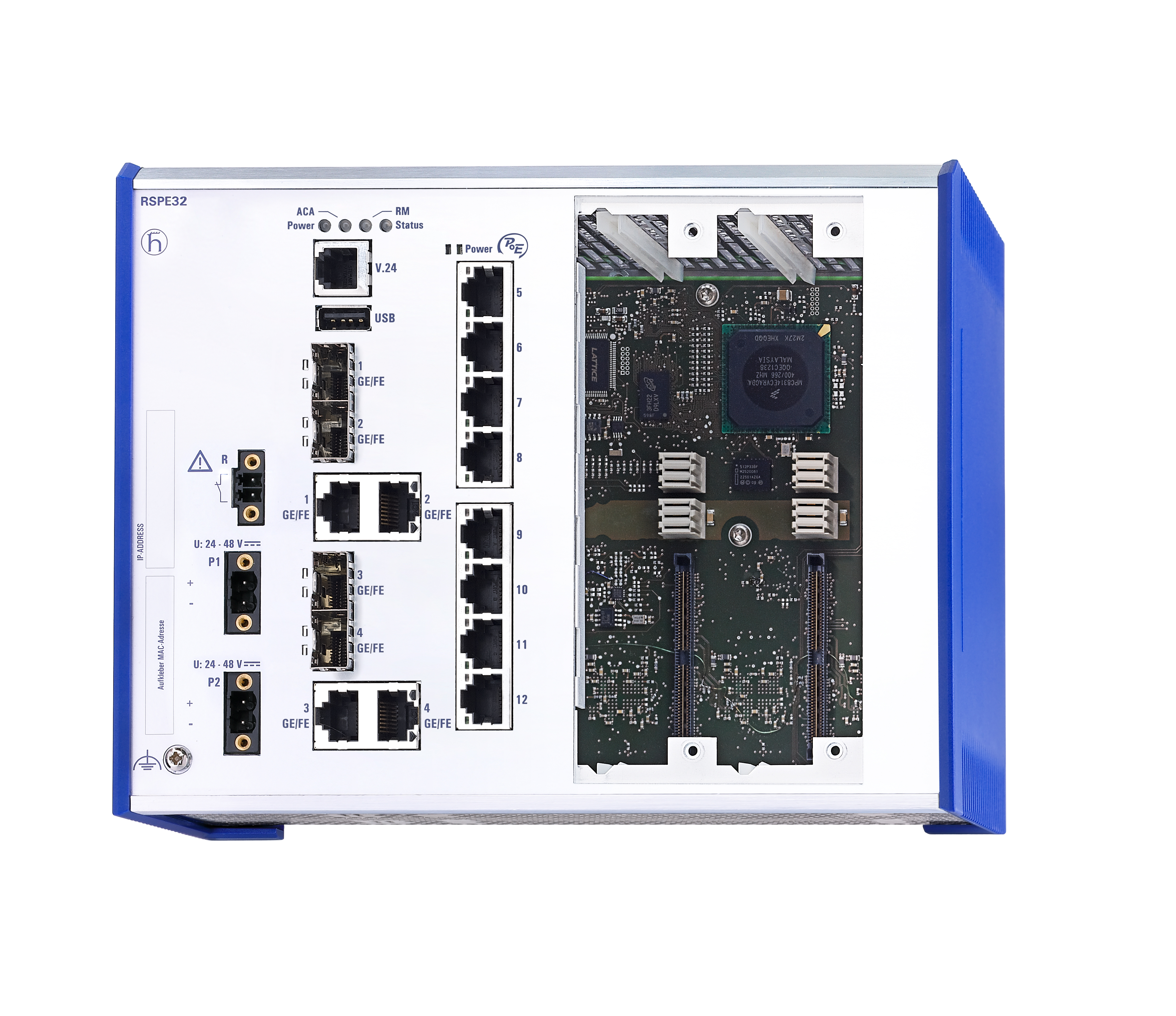 RSPE -导轨式交换机功率增强配置器