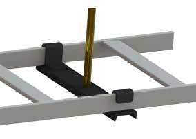 通道中心支撑套件